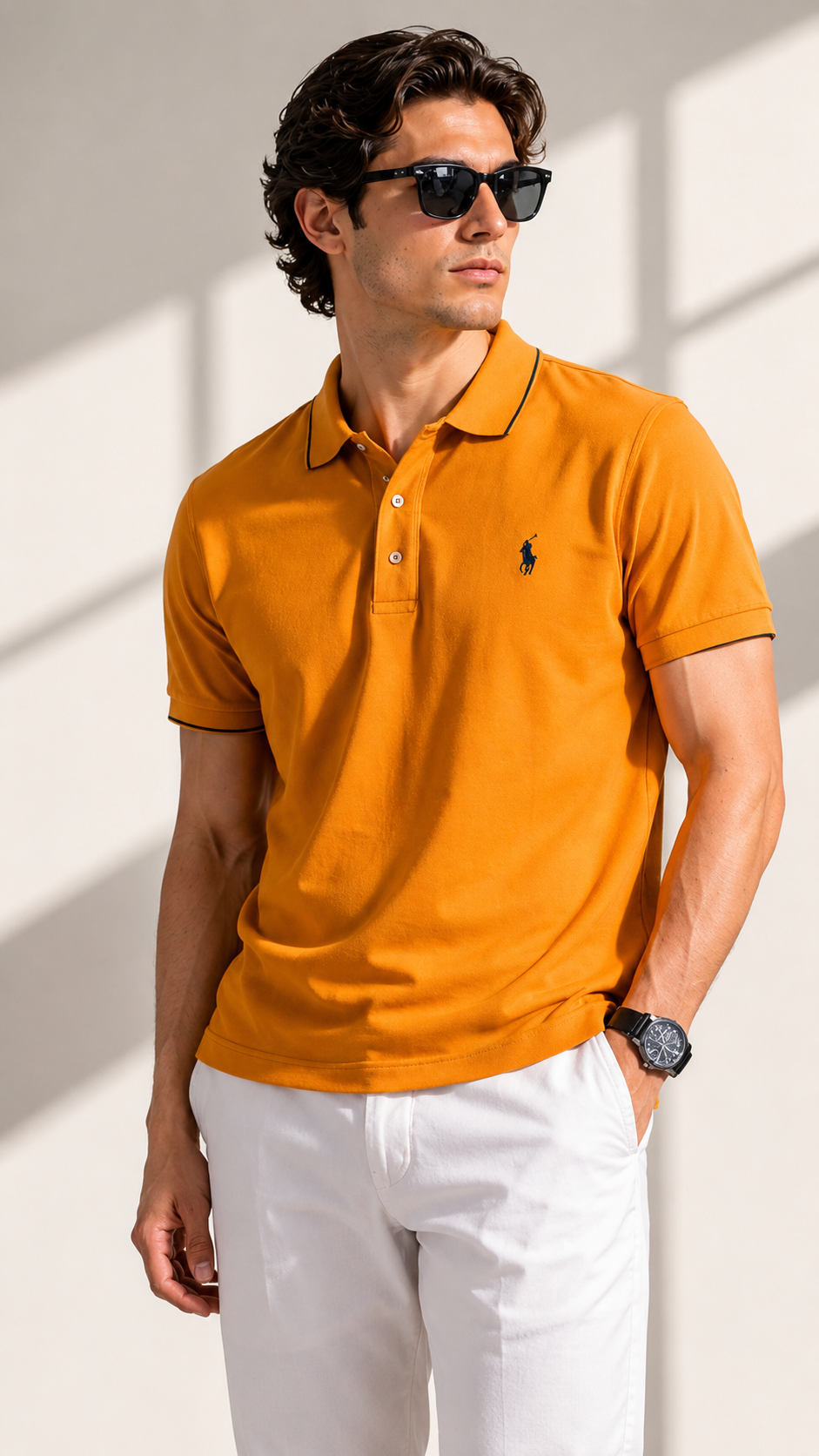 Men’s Premium Cotton Polo Shirt – Modern Classic t-shirt